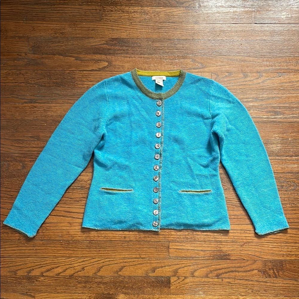 Sundance Teal and Green Kirsten Cardigan